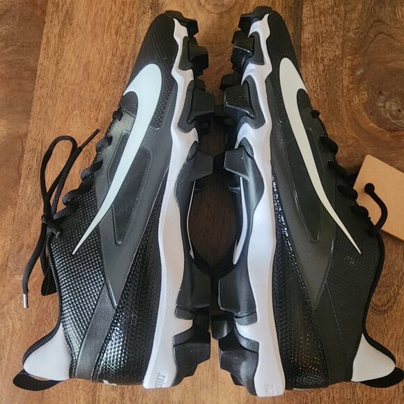 Nike Alpha Menace 4 Shark Wide Black Mens Cleats FQ3875 001 Mismatched 11/10.5 main image 15